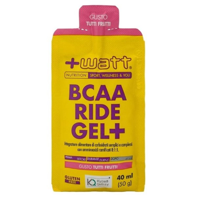 BCAA RIDE GEL+ TUTTI FRUTTI 40ML