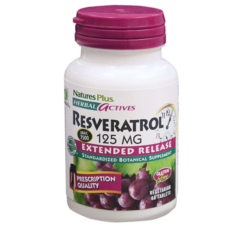 RESVERATROLO 125MG 60TAV RESVERATROLO 125MG 60TAV