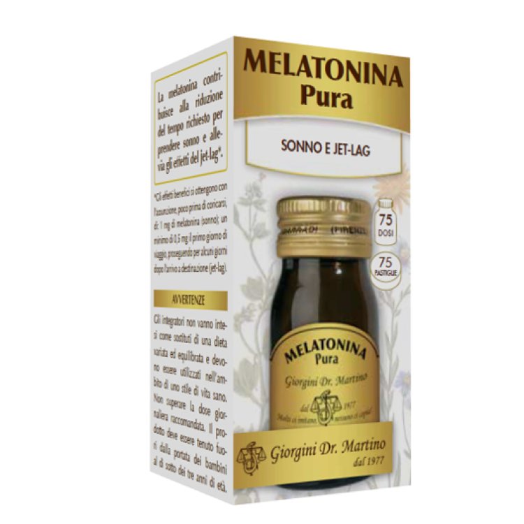 MELATONINA PURA 75 PASTIGLIE 3 MELATONINA PURA 75 PASTIGLIE 3