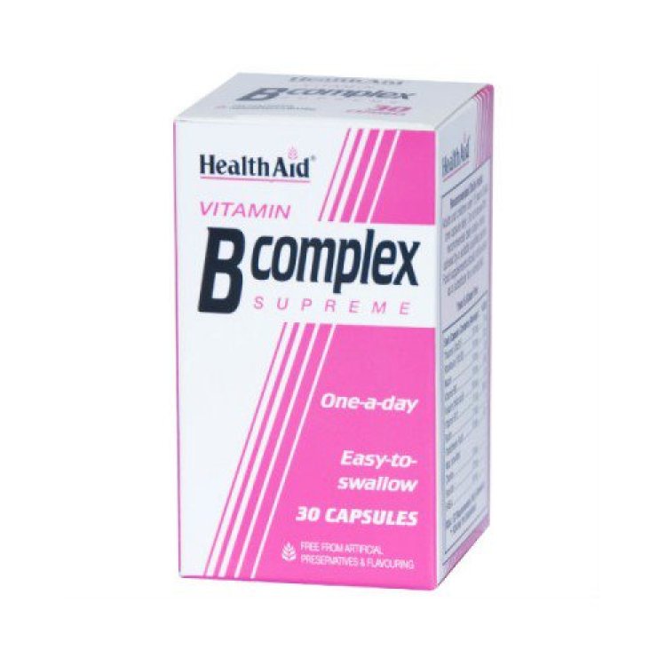 VITAMINA B COMPLEX SUPR 30CPS VITAMINA B COMPLEX SUPR 30CPS