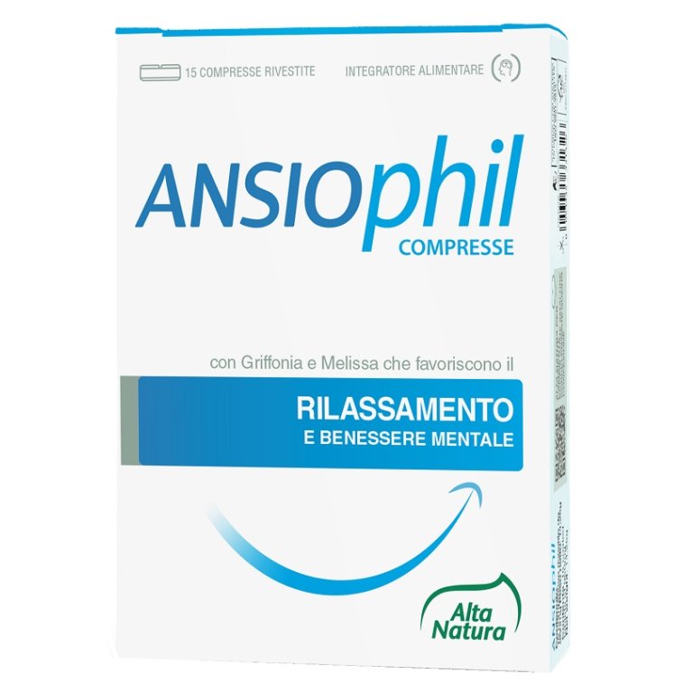 ANSIOPHIL 15CPR 850MG