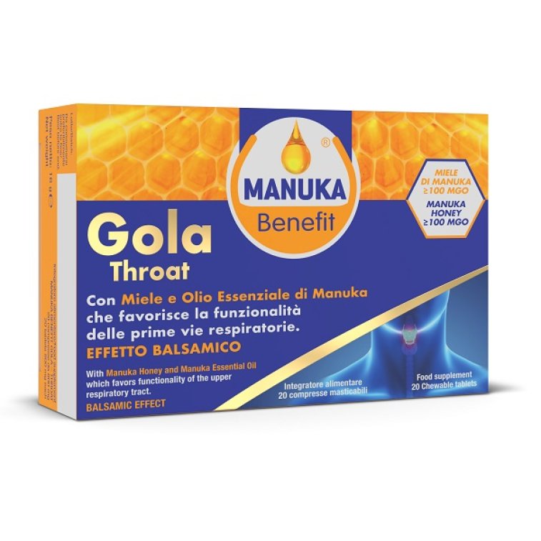 MANUKA BENEFIT GOLA THROAT 20C