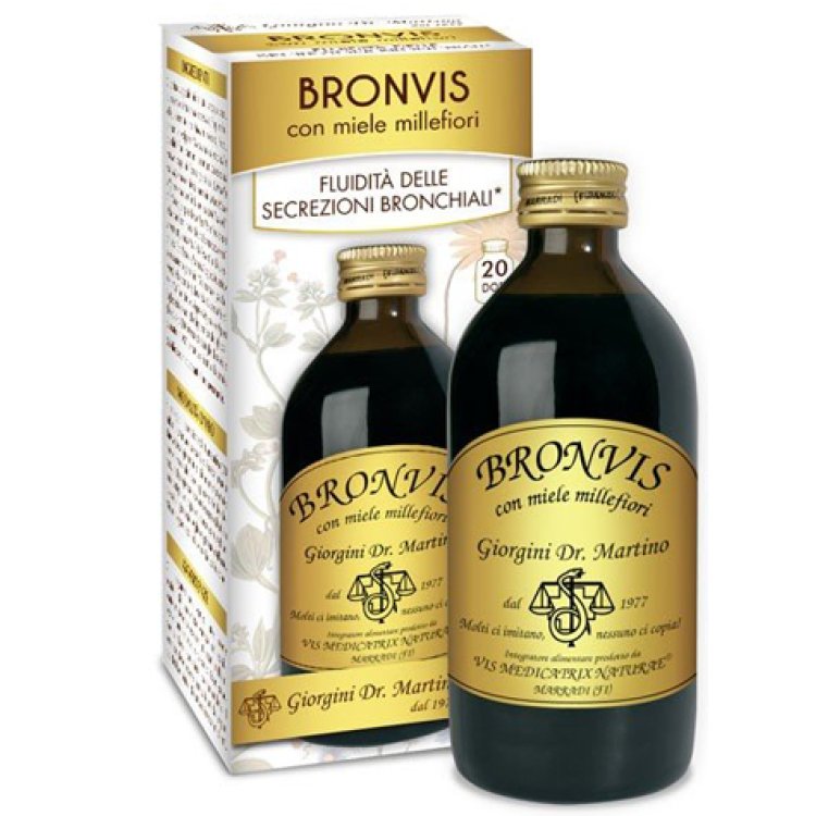 BRONVIS CON MIELE MILLEF 200ML BRONVIS CON MIELE MILLEF 200ML