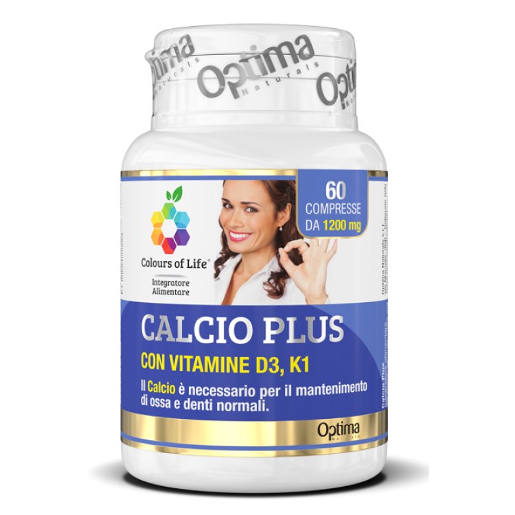 COLOURS LIFE CALCIO PLUS 60CPR COLOURS LIFE CALCIO PLUS 60CPR