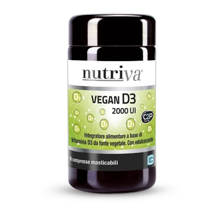 NUTRIVA VEGAN D3 60CPR 2000UI NUTRIVA VEGAN D3 60CPR 2000UI