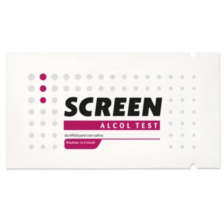 SCREEN ALCOOL TEST SALIVA 1PZ SCREEN ALCOOL TEST SALIVA 1PZ