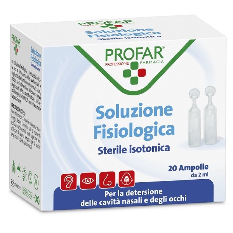 PROFAR SOLUZIONE FISIOLOGICA 2ML 20PZ