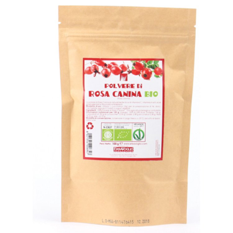 ROSA CANINA POLVERE BIO 100G ROSA CANINA POLVERE BIO 100G