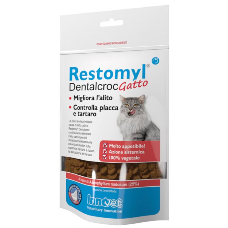 RESTOMYL DENTALCROC GATTO 60 G RESTOMYL DENTALCROC GATTO 60 G