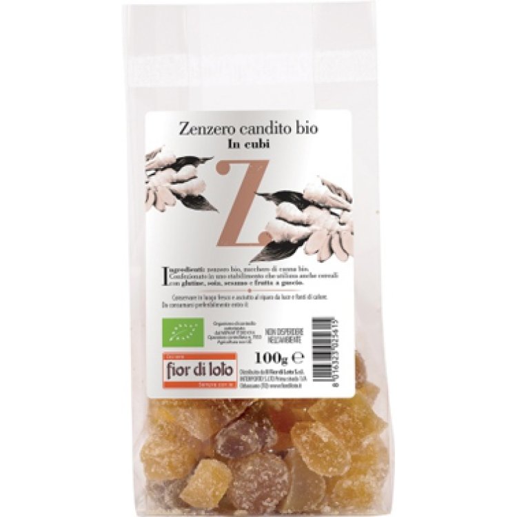 ZENZERO CANDITO CUBI BIO100G