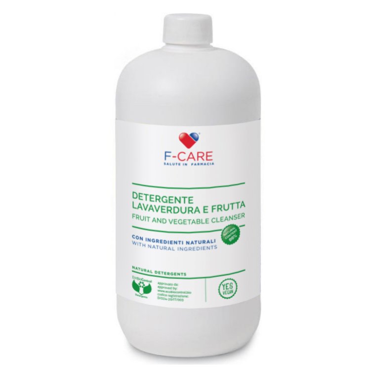 F CARE DET VERD FRUTTA BIO1L