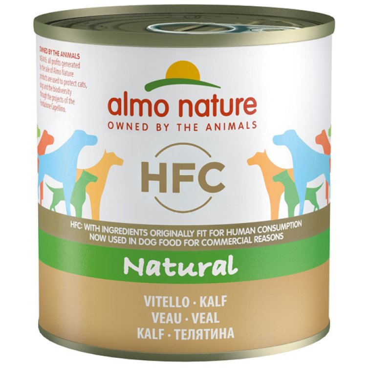 ALMO DOG NATURE 290 GR VITELLO