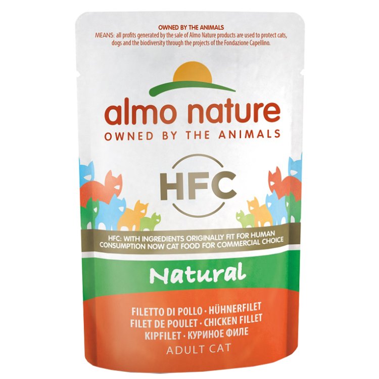 ALMO CAT NATURE 55 GR FILETTO