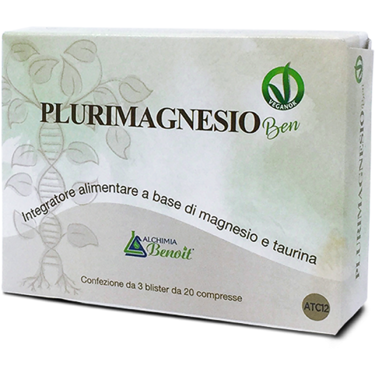 PLURIMAGNESIO BEN 60CPR PLURIMAGNESIO BEN 60CPR