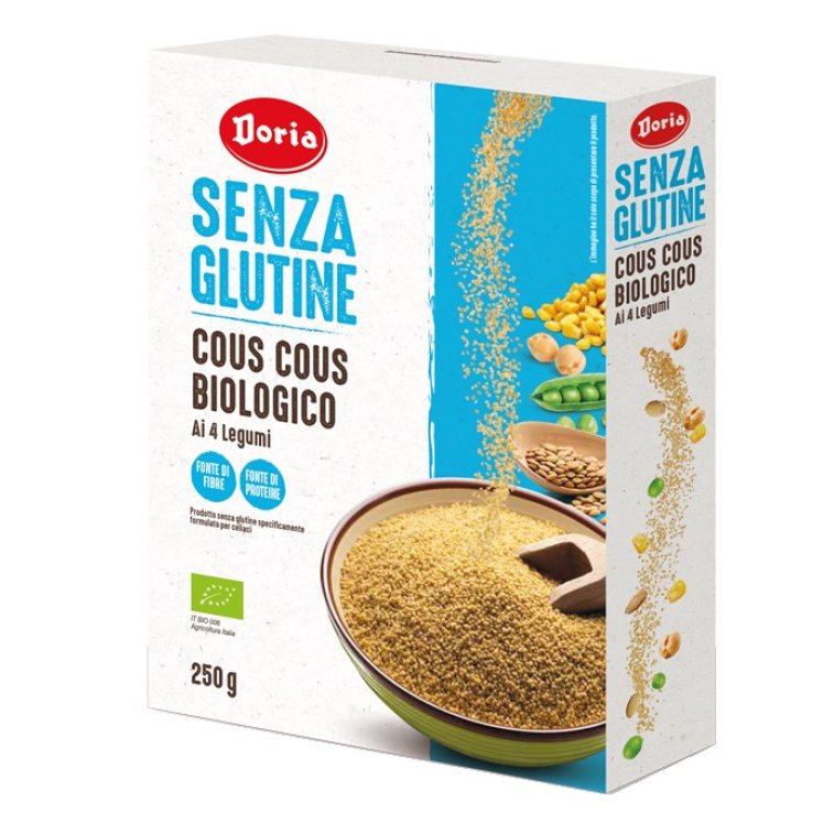 DORIA COUS COUS BIO 4 LEGUMI
