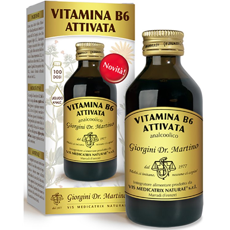 VITAMINA B6 ATTIVATA LIQ 100ML VITAMINA B6 ATTIVATA LIQ 100ML