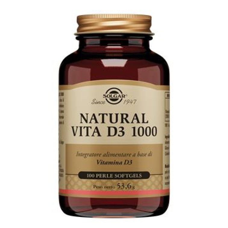 NATURAL VITA D3 1000 100PRL