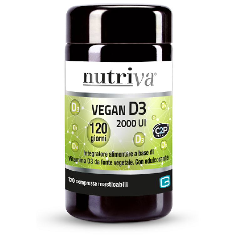 NUTRIVA VEGAN D3 120CPR NUTRIVA VEGAN D3 120CPR