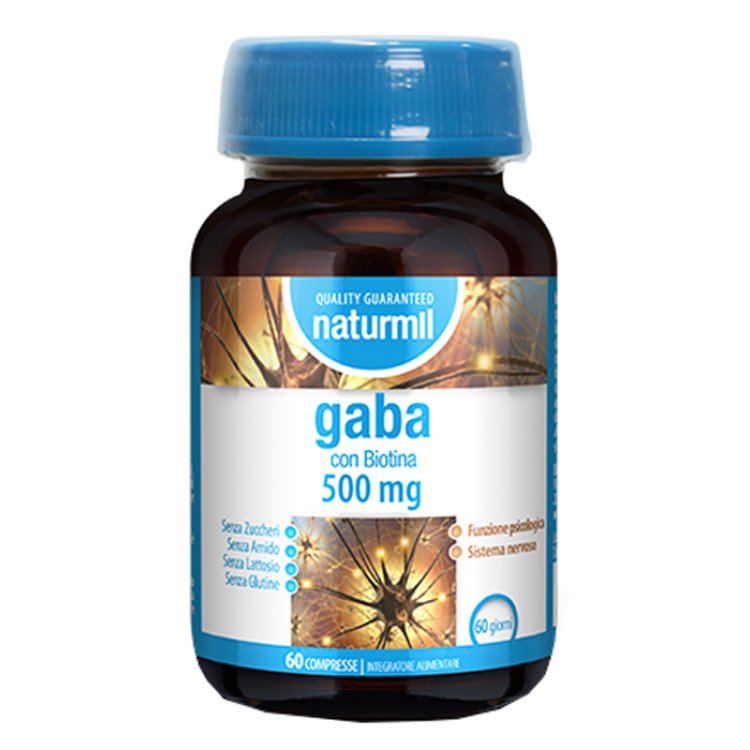 NATURMIL GABA 500MG 60CPS