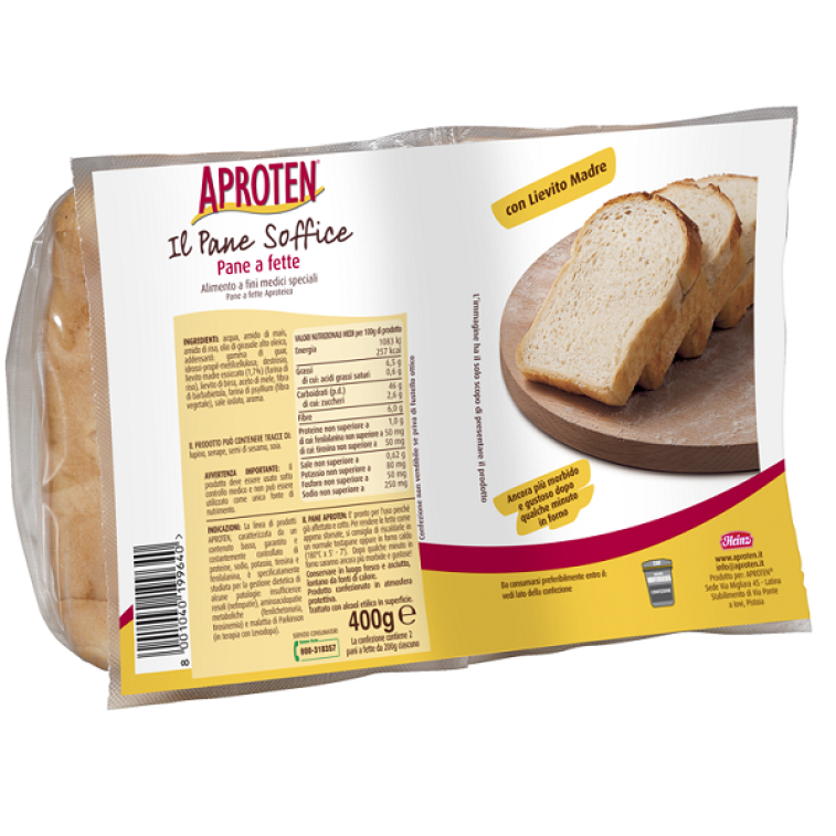 APROTEN PAN BIANCO FETTE 2X200