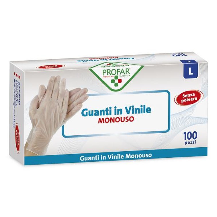 PROFAR GUANTO VINILE M 100PZ