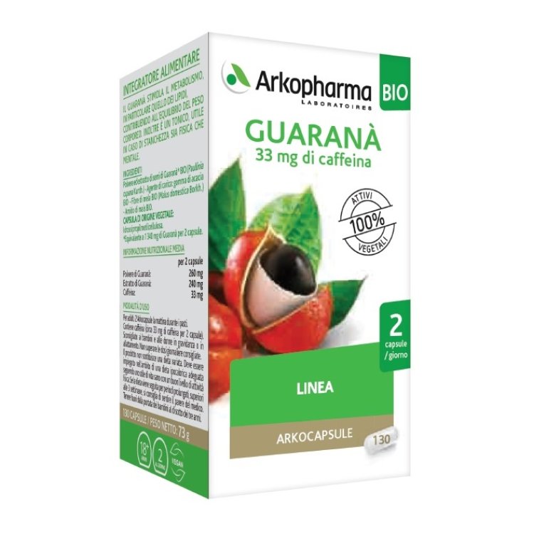 ARKOCPS GUARANA' BIO 130CPS ARKOCPS GUARANA' BIO 130CPS