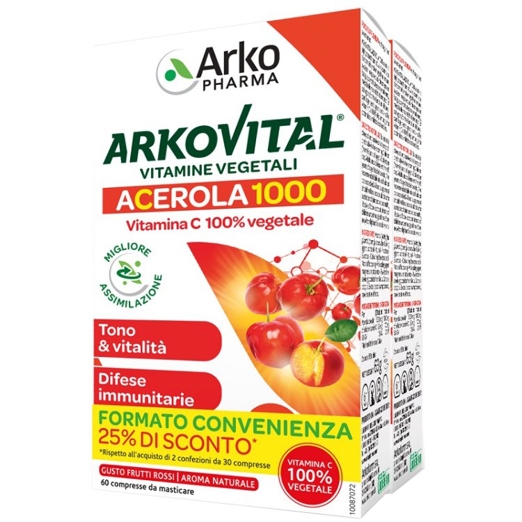 ARKOVITAL ACEROLA 1000 FA60CPR