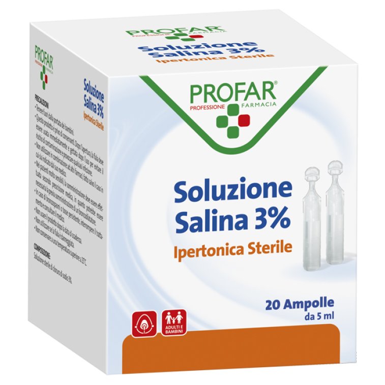PROFAR SOLUZ IPERT 3%5ML20PZ