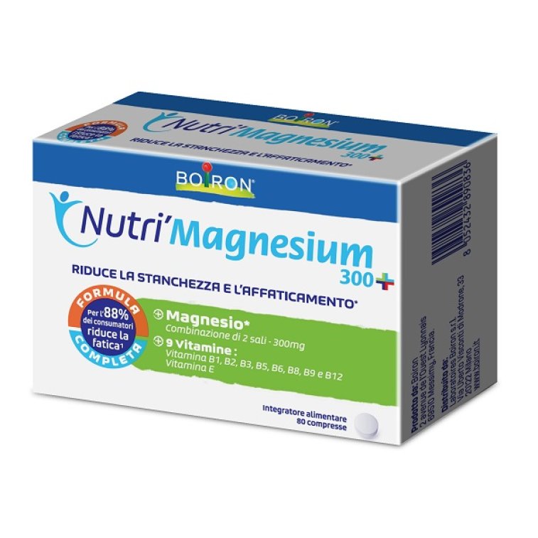 NUTRI MAGNESIUM 300+ 80CPR