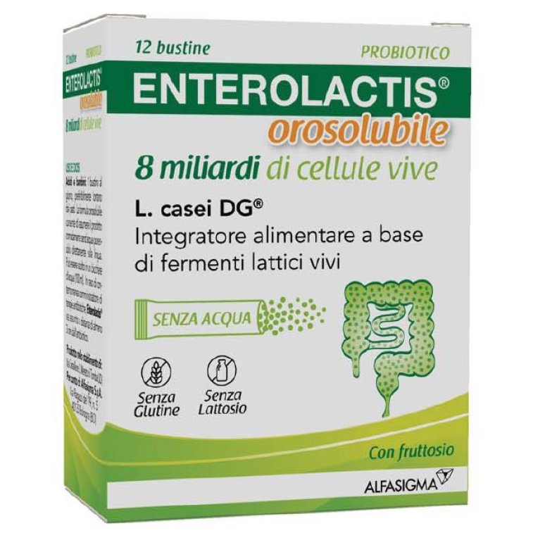 ENTEROLACTIS OS 8MD 12BUST
