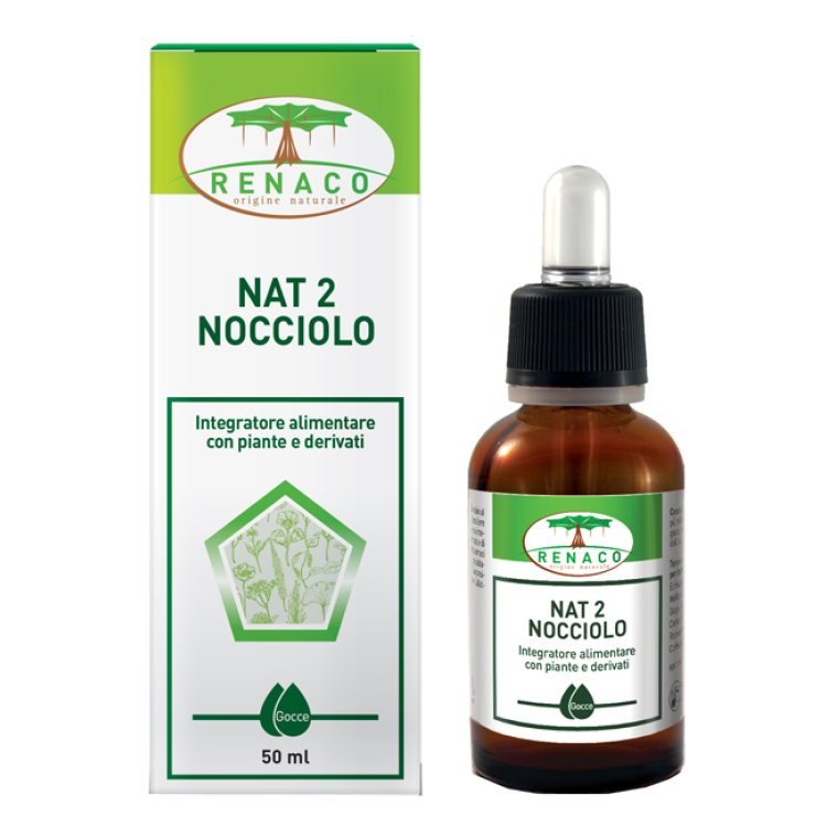 NAT 2 NOCCIOLO GOCCE 50ML RENA NAT 2 NOCCIOLO GOCCE 50ML RENA