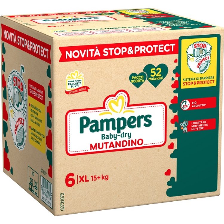 PAMPERS BD MUT XL QUADRI52PZ