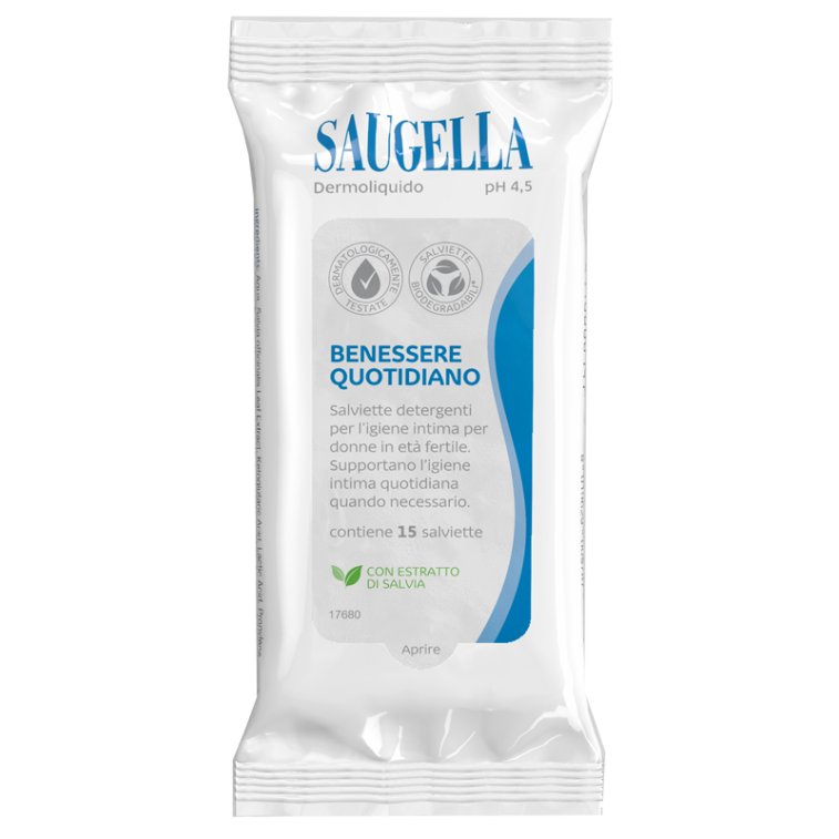 SAUGELLA DERMOLIQUIDO SALV 15P