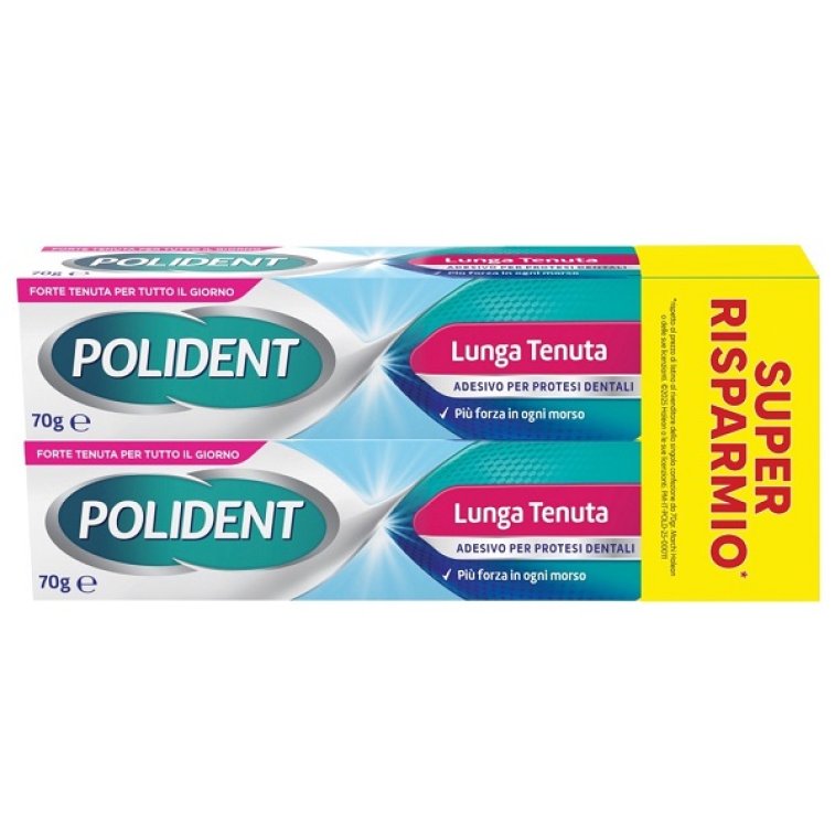 POLIDENT LUNGA TENUTA 2X70G