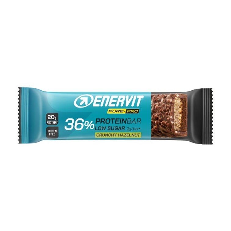 ENERVIT PP BAR 36% HAZELNUT55G