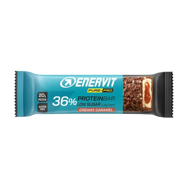 ENERVIT PP BAR 36% CARAMEL 55G