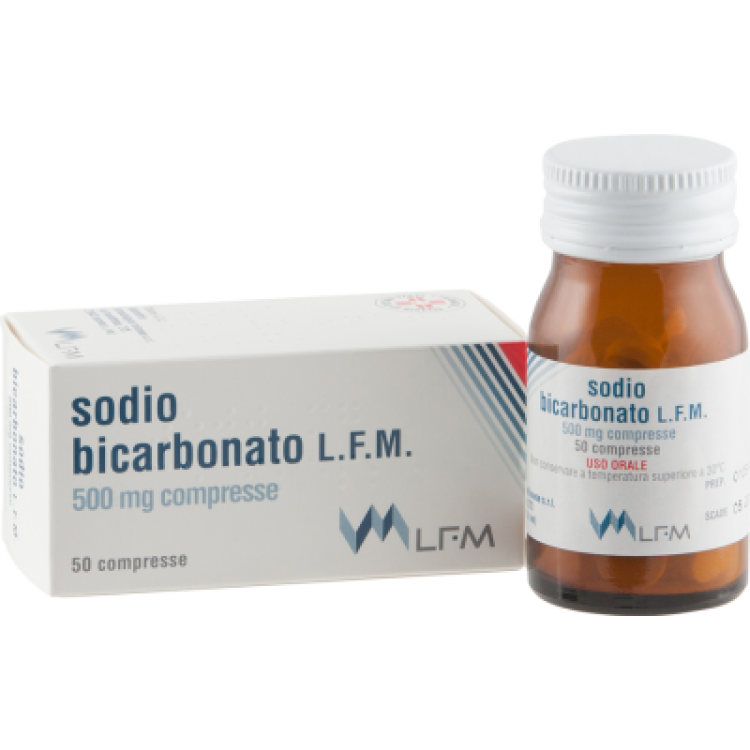 SODIO BICARB*50CPR 500MG