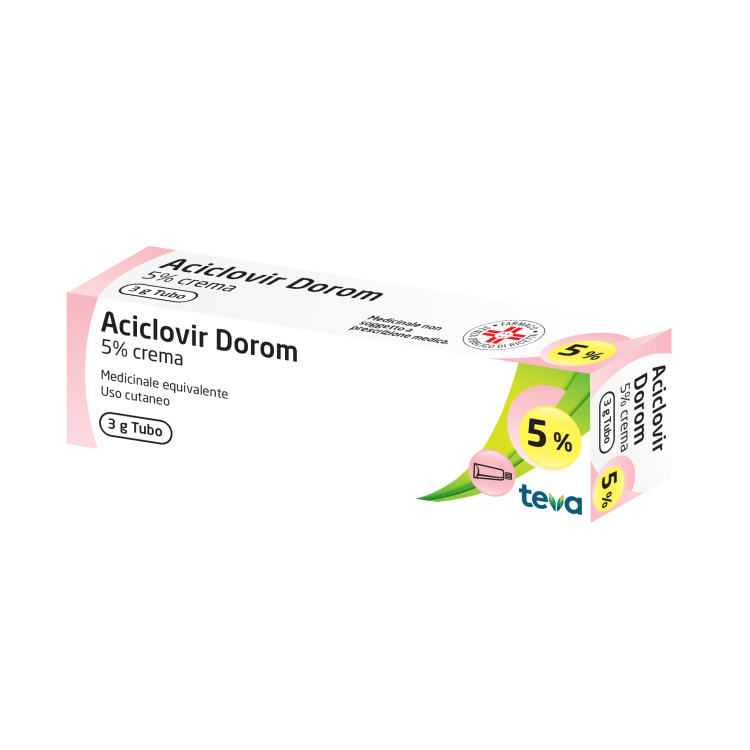 ACICLOVIR DOROM*CREMA 3G 5% ACICLOVIR DOROM*CREMA 3G 5%