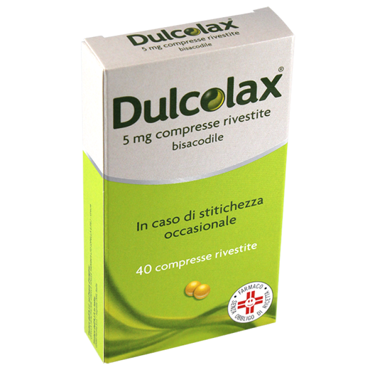DULCOLAX*40CPR RIV 5MG