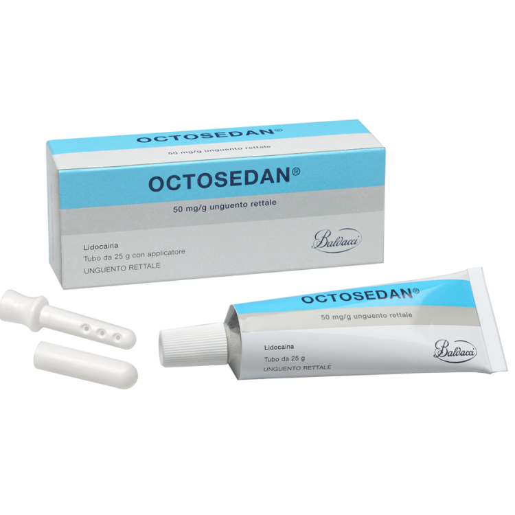 OCTOSEDAN*UNG RETT 25G 50MG/G OCTOSEDAN*UNG RETT 25G 50MG/G