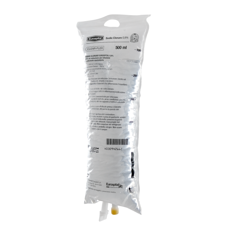 SODIO CLORURO EUROS0,9%500ML