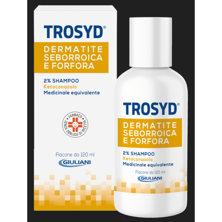 TROSYD DERMATITE SEB*SH120ML2%
