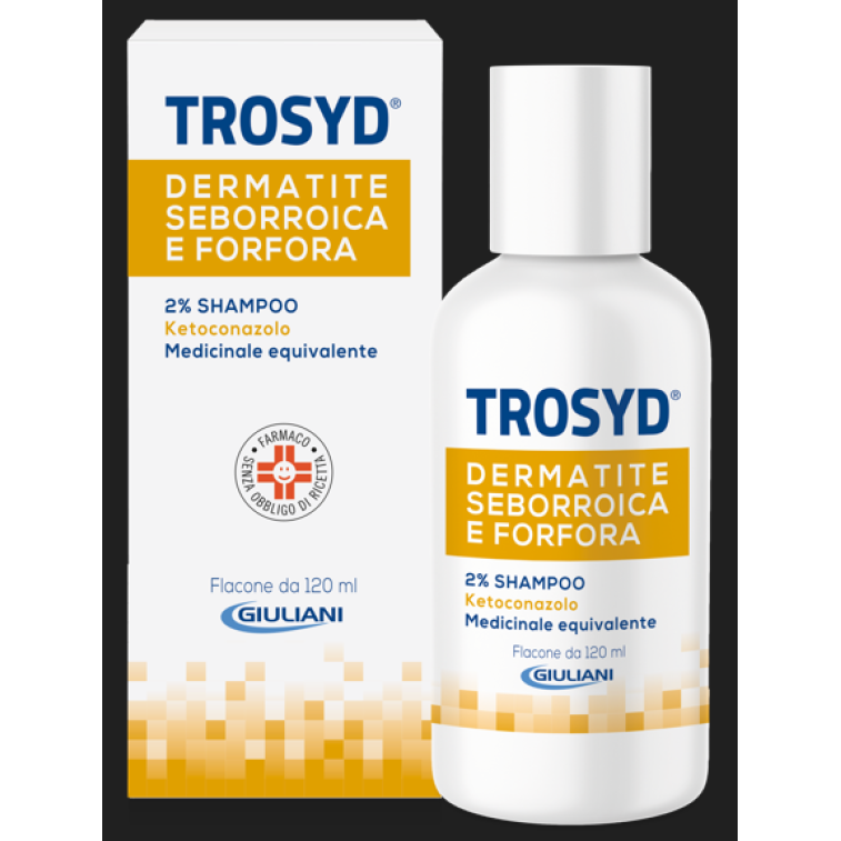 TROSYD DERMATITE SEB*SH120ML2%