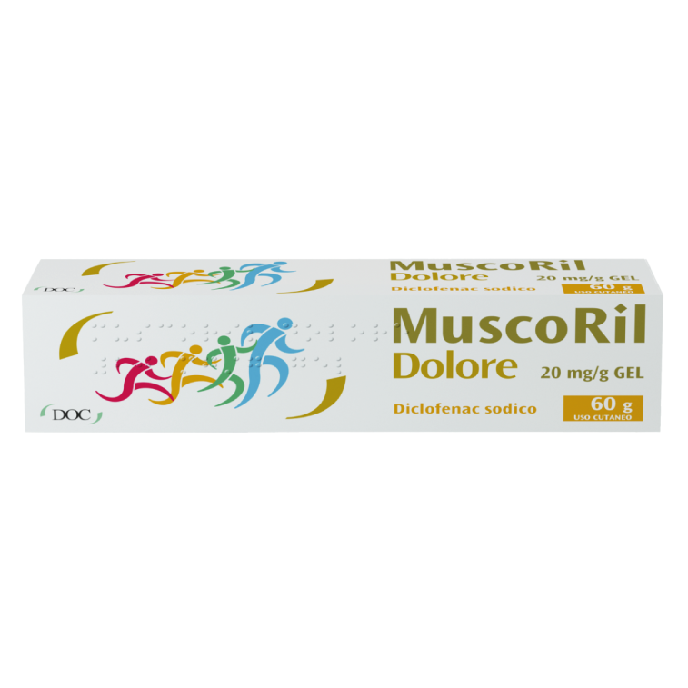 MUSCORIL DOLORE*GEL 60G 20MG/G